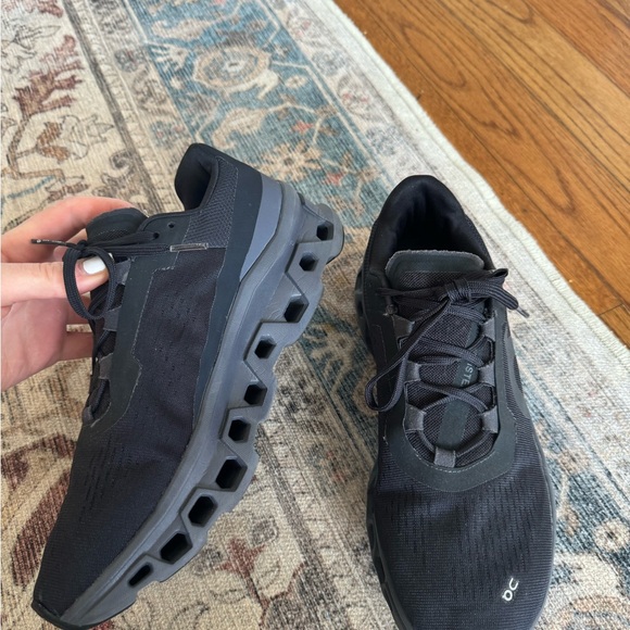 On Running Black Athletic Shoes Women’s - Picture 4 of 10